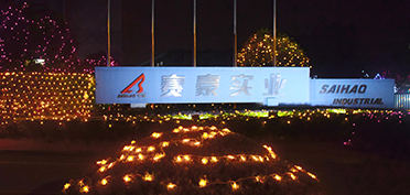 静谧夜空月色朦胧，赛豪灯光默默守候
